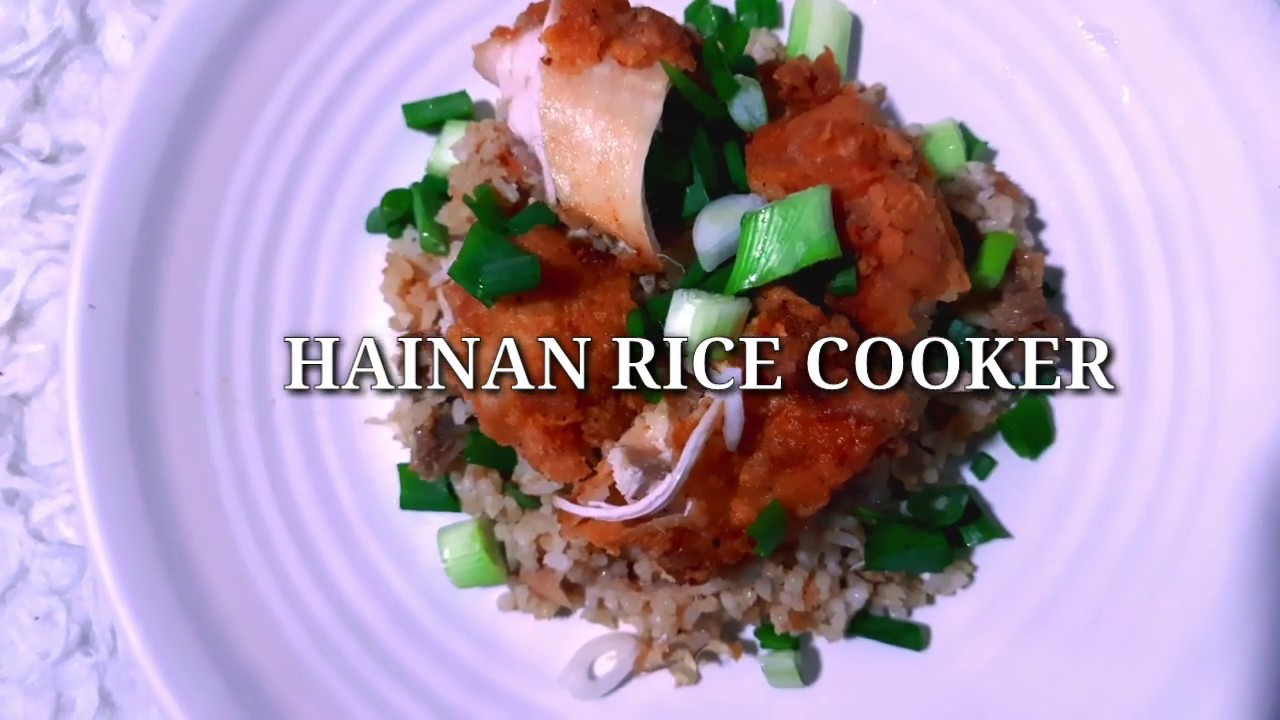 Hainan Rice Rice Cooker HAINAN RICE COOKER VERSI ME - YouTube