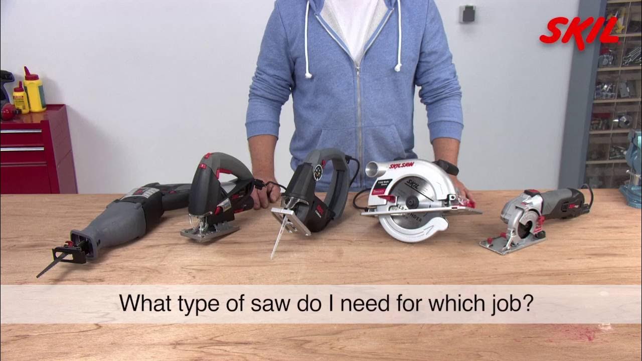 What type of saw do I need for which job? YouTube