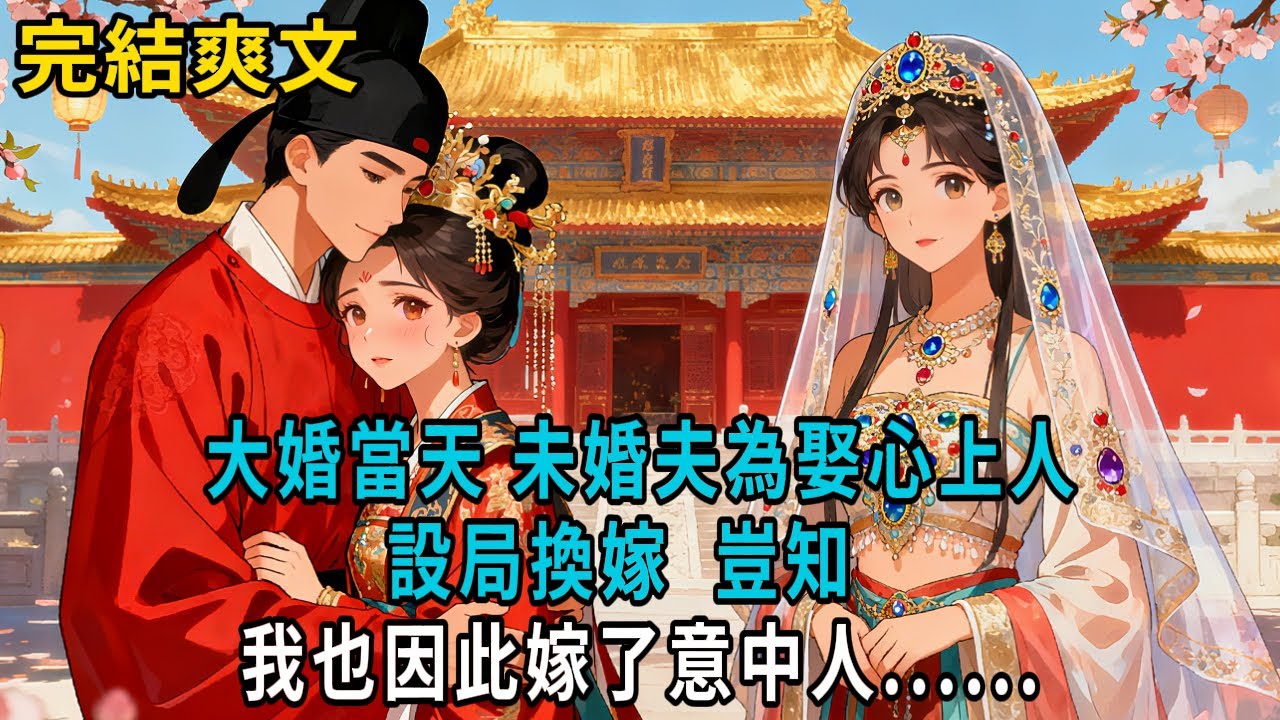 【完結爽文】大婚當天，未婚夫為娶心上人設局換嫁，豈知，我也因此嫁了意中人......#小説 #原創 #古風 #爽文 #有聲書 #打臉 #綠茶 #大女主 #逆襲