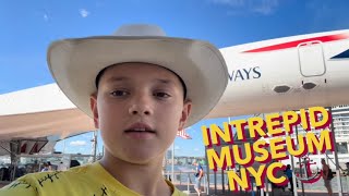 Inside the Intrepid Museum NYC ✈️🚀⚓ | Concorde, USS Growler & Space Shuttle Explorer