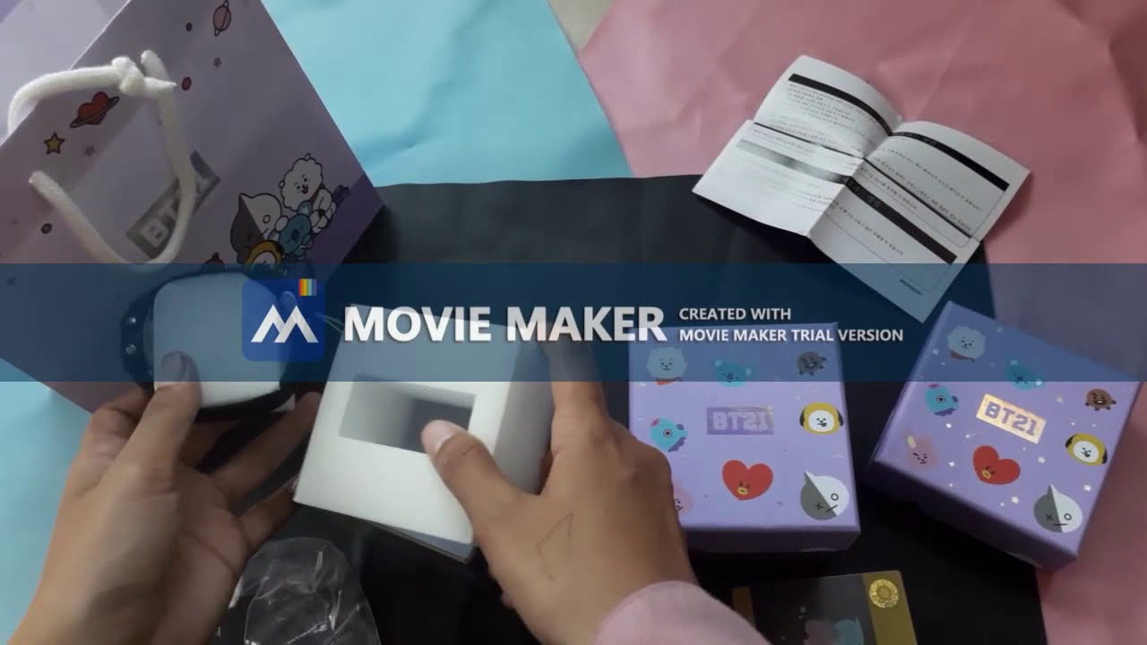 bt21 ost digital watch