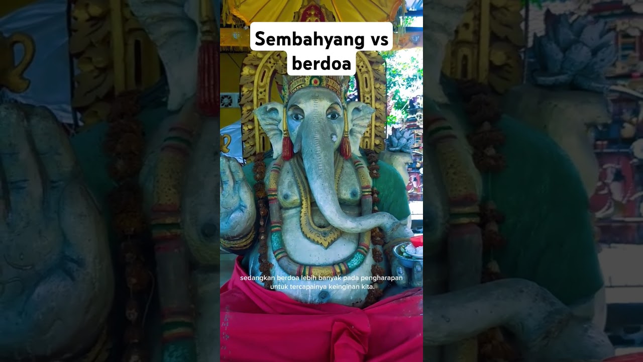 Sembahyang vs berdoa 