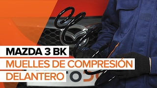 Cómo reemplazar muelles de Compresión delantero en MAZDA 3 BK INSTRUCCIÓN | AUTODOC