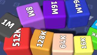 Cubes 2048 io Gameplay | New Tactics in Cubes2048.io game / Part 71