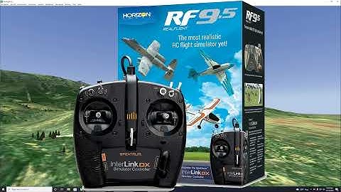 How to fly 1st person Real Flight 9.5 the RC flight simulator