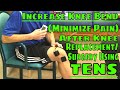 Increase Knee Bend (Minimize Pain) After Knee Replacement/Surgery Using TENS