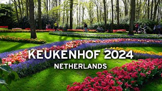 Keukenhof, April 2024  Netherlands   [4K]