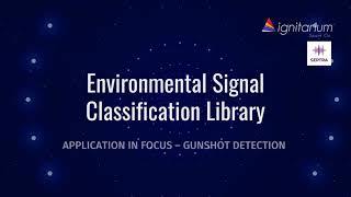 Gunshot Detection Software Demo by Ignitarium