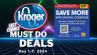 *3 FREEBIES* Kroger UPDATED (Again) Must Do Deals for 5/1-5/7 | LAST CHANCE Deals & MORE by Shopping with Shana 1,868 views 3 weeks ago 22 minutes