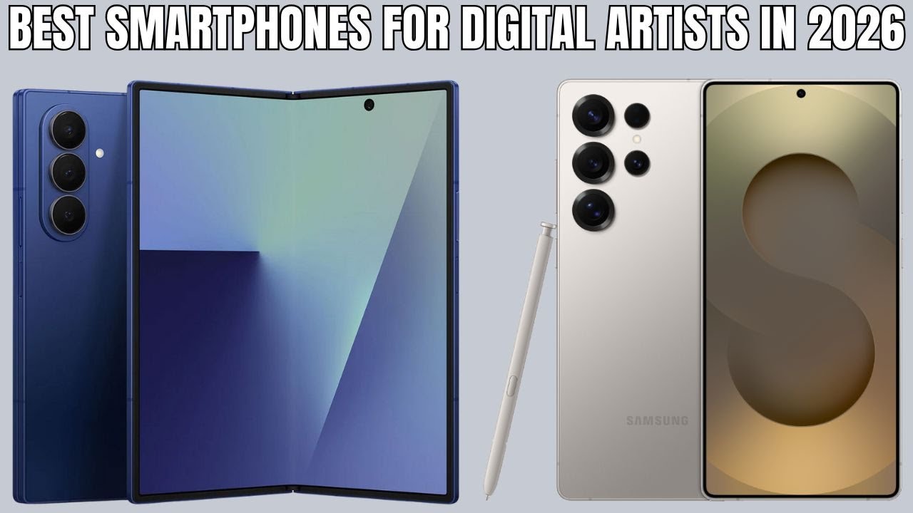 Top 5 - Best Smartphones for Digital Artists in 2026
