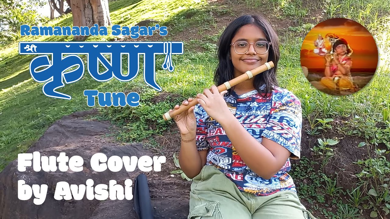 Avishi's Divine Flute | Little Kanha's Tune from Shri Krishna Serial