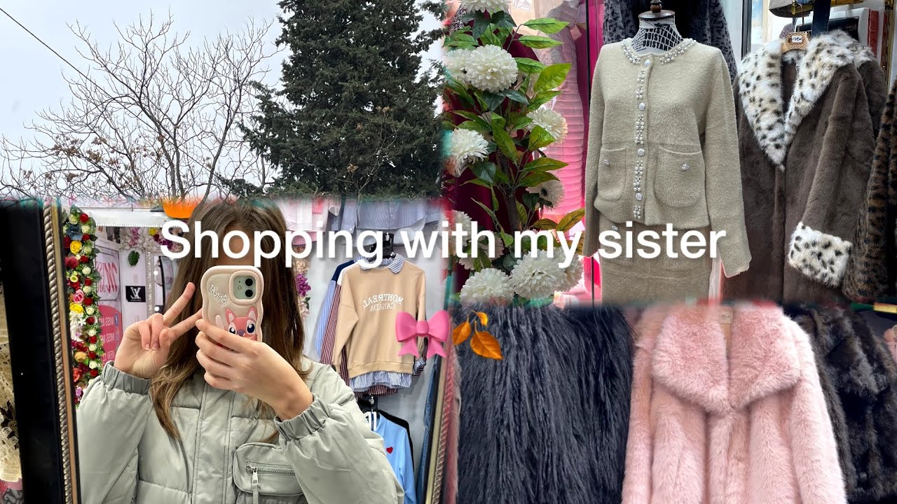 Shopping with my sister🎀🍂التسوق مع أختي , جاوبت على اسئلتكم ✨😀