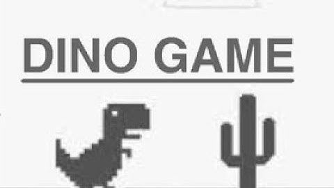 How To make A DINO Game In Scratch!!  SUPER EASY!!