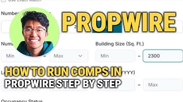 How To Run Comps In Propwire Step by Step For Accurate Property Analysis?