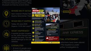 Train Blast LIVE | Suicide Bomb Attack in Balochistan | 24 Killed Near in Quetta| Knock4Knowledge