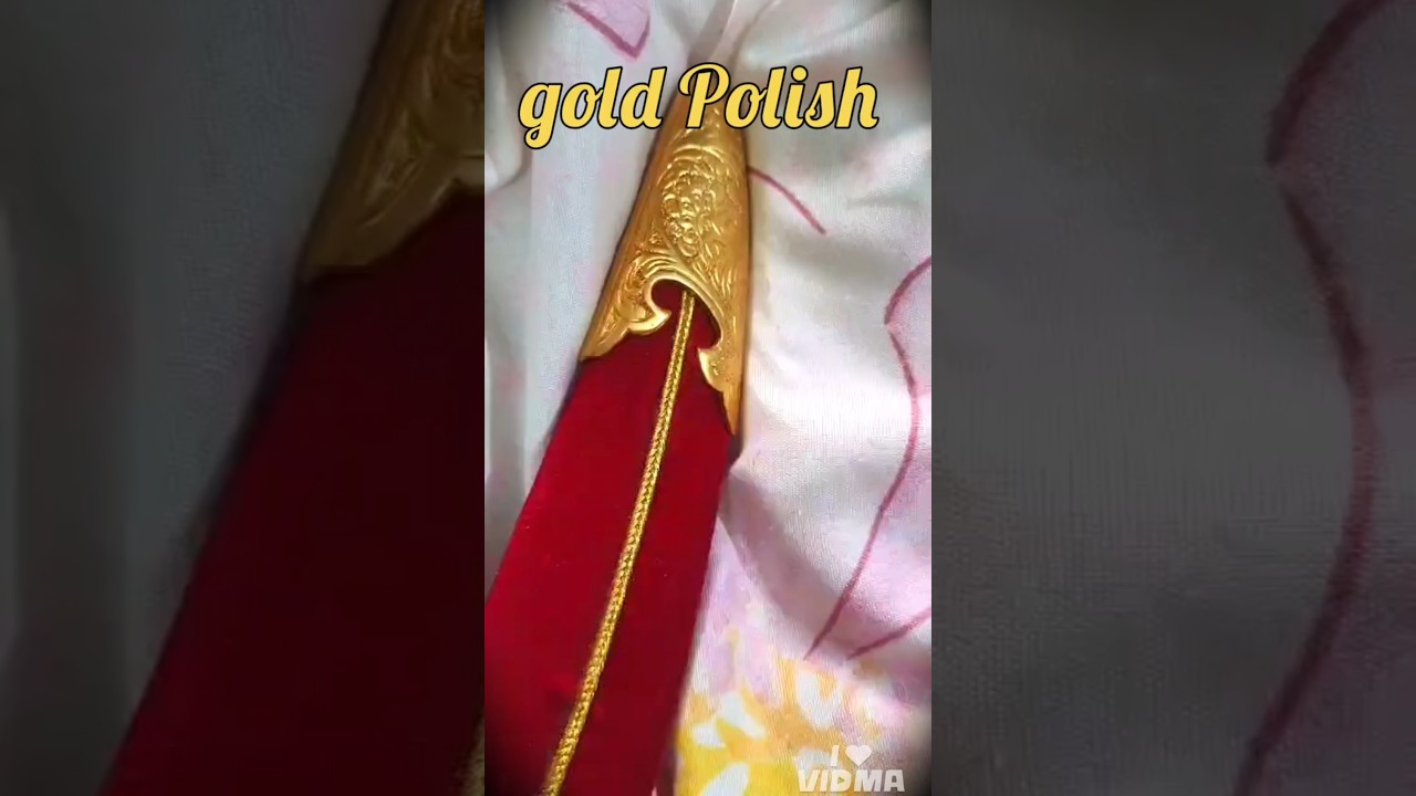 gold Polish🗡️ royal wedding sword ⚔️ 