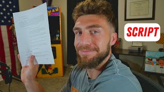My Perfect Pre-Foreclosure Script