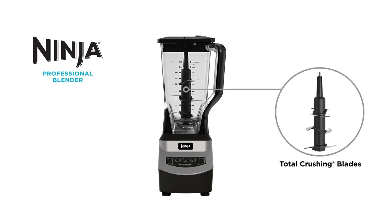 Ninja NJ601AMZ Professional Blender with 1000-Watt Motor