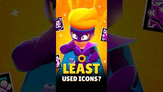 9 Least Used Profile Icons #brawlstars