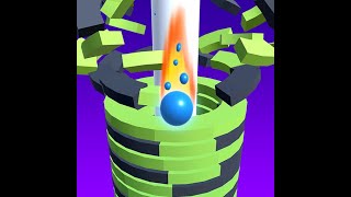 игра Сломай Платформы, Stack Ball уровень 62 screenshot 2
