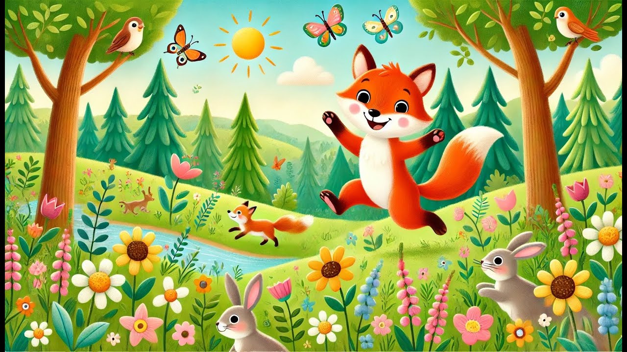 PIOSENKA DLA DZIECI 🎶😍 LISEK BENEK 🦊