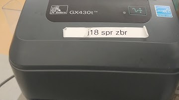 Zebra GX430t print darkness adjustment