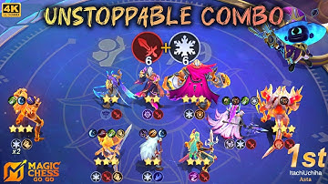 UNSTOPPABLE NORTHERN VALE + WEAPON MASTER COMBO | 4K - MAGIC CHESS GO GO #magicchess  #mcgg #top