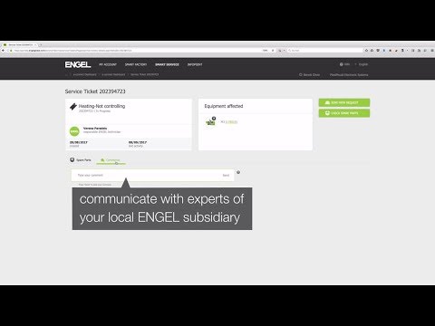 ENGEL e-connect customer portal  - I have a question on a current service case – who can help me?