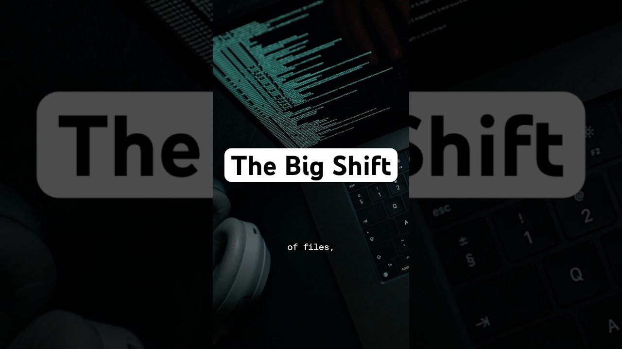 The Big Shift In Coding #ai #coding #softwaredevelopment #change #tech #prompt