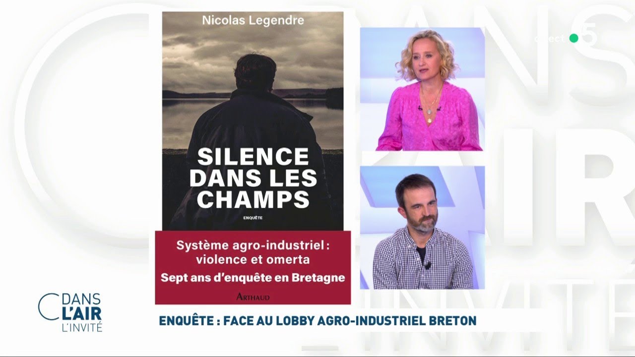 Nicolas Legendre Enquête : face au lobby agro-industriel #cdanslair l'invité 09.04.2023