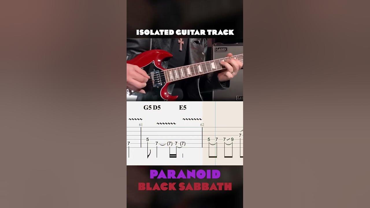 Isolated Solo - Tony Iommi - Paranoid - Black Sabbath