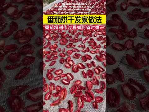 مطحنة مسحوق تجفيف قطع الطماطم الأوتوماتيكية