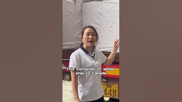 This container of sofas ship to Canada. We have been doing business with customers more then 10 year