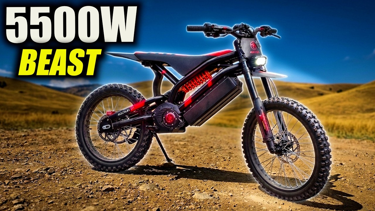 This 5500W Ebike is Extremely Affordable Rockrun R1 Review