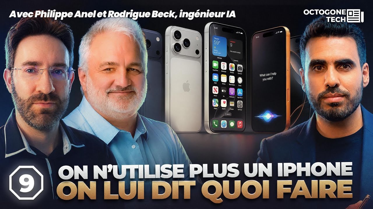 La nouvelle IA d'Apple est plus dingue que vous ne le pensez! Octogone Tech #9