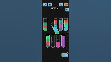 Water Color Sort Level 52 Walkthrough Gameplay