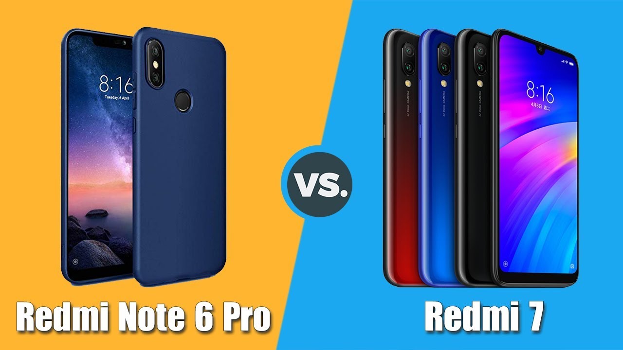 redmi note 6 pro vs redmi 7