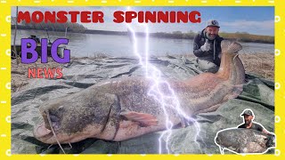 Fishing giant fish over 230 pound with a light spinning rod by Catfish World by Catfish World by Yuri Grisendi 70,497 views 1 year ago 5 minutes, 33 seconds