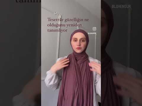 Tesettür güzelliği örtmekle ilgili değil