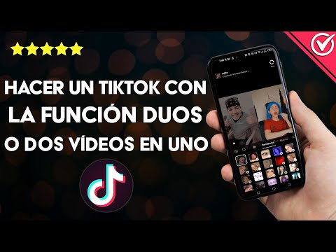 ¿Cómo hacer un TIKTOK con la función &#039;DÚOS&#039; o dos videos en uno solo?