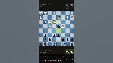 High Tension Chess! #bulletgame #chess #bulletchess