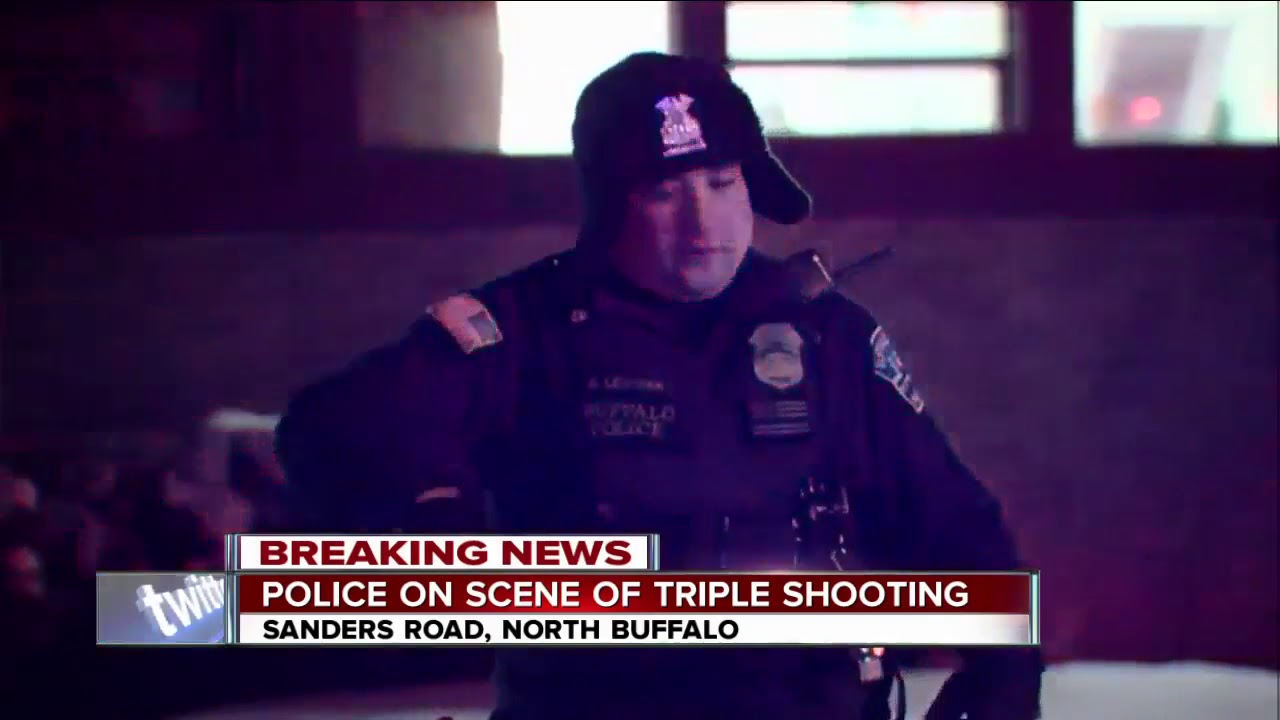 Buffalo police on scene of triple shooting in North Buffalo - YouTube