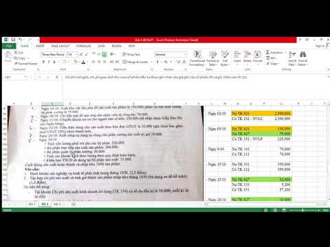 Video Đề thi kết thúc học phần môn nguyên lý kế toán BUH... - youtube