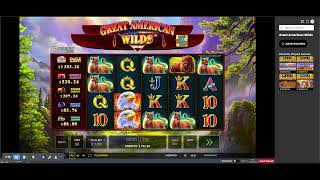BetMGM Great American Wilds Almost All Horses Online Slot Game Play