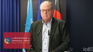 Peer Steinbrück (2013 Kanzlerkandidat der SPD) - &quot;Dimensionen &amp; Konsequenzen der Zeitenwende“