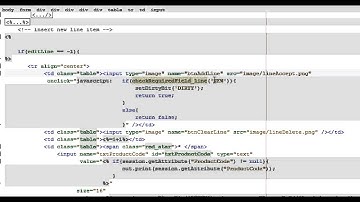 JSP 26/30 Create Line Item