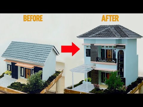 Mini Brick Renovation: This Toy House Looks Amazingly Real!