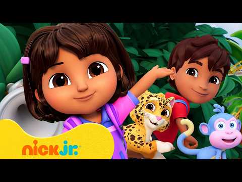 Dora | ¡Ayudemos a Dora por 90 Minutos! con Diego y Boots #3 | Nick Jr. en Español