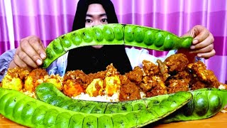 IGA SAPI RENDANG TELUR RENDANG LALAPAN PETE JUMBO