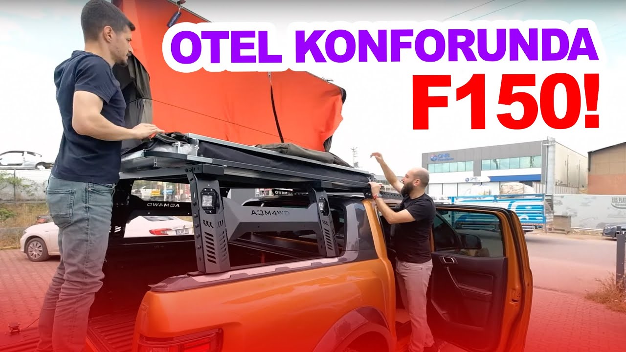 F150'yi Kamp Çadırıyla Donattık!